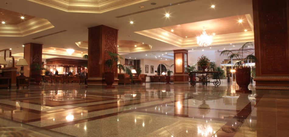 Hotel lobby