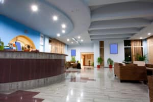hotel lounge